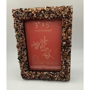 A World Traveler Collection 3X5 Photo Frame Beaded